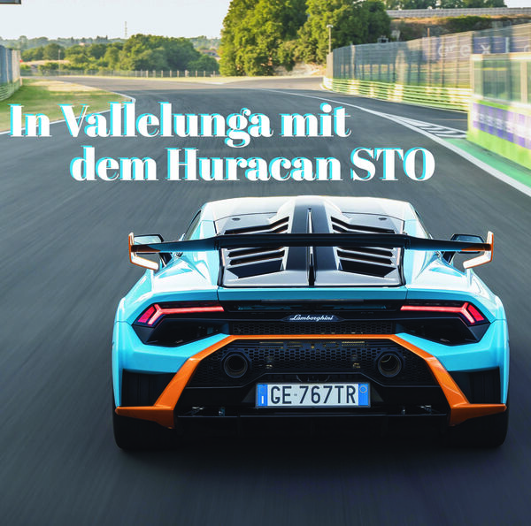 Toro veloce: Lamborghini Huracan STO sur la piste de course